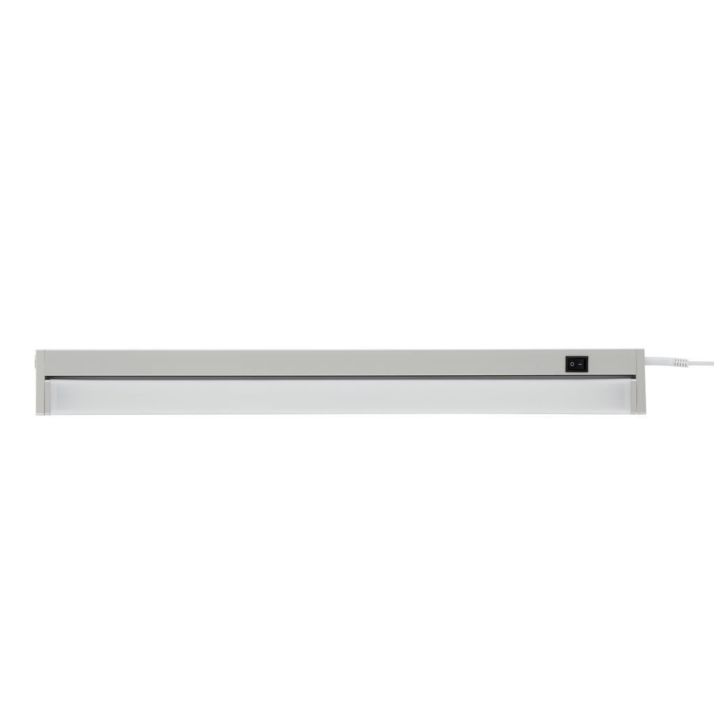 Telefunken LED Unterbauleuchte 600104TF, LED fest integriert, 2700K - Extra-Warmweiß, Unterbauleuchte 8,5W 1000lm 4000K 55x6,1x2,4cm