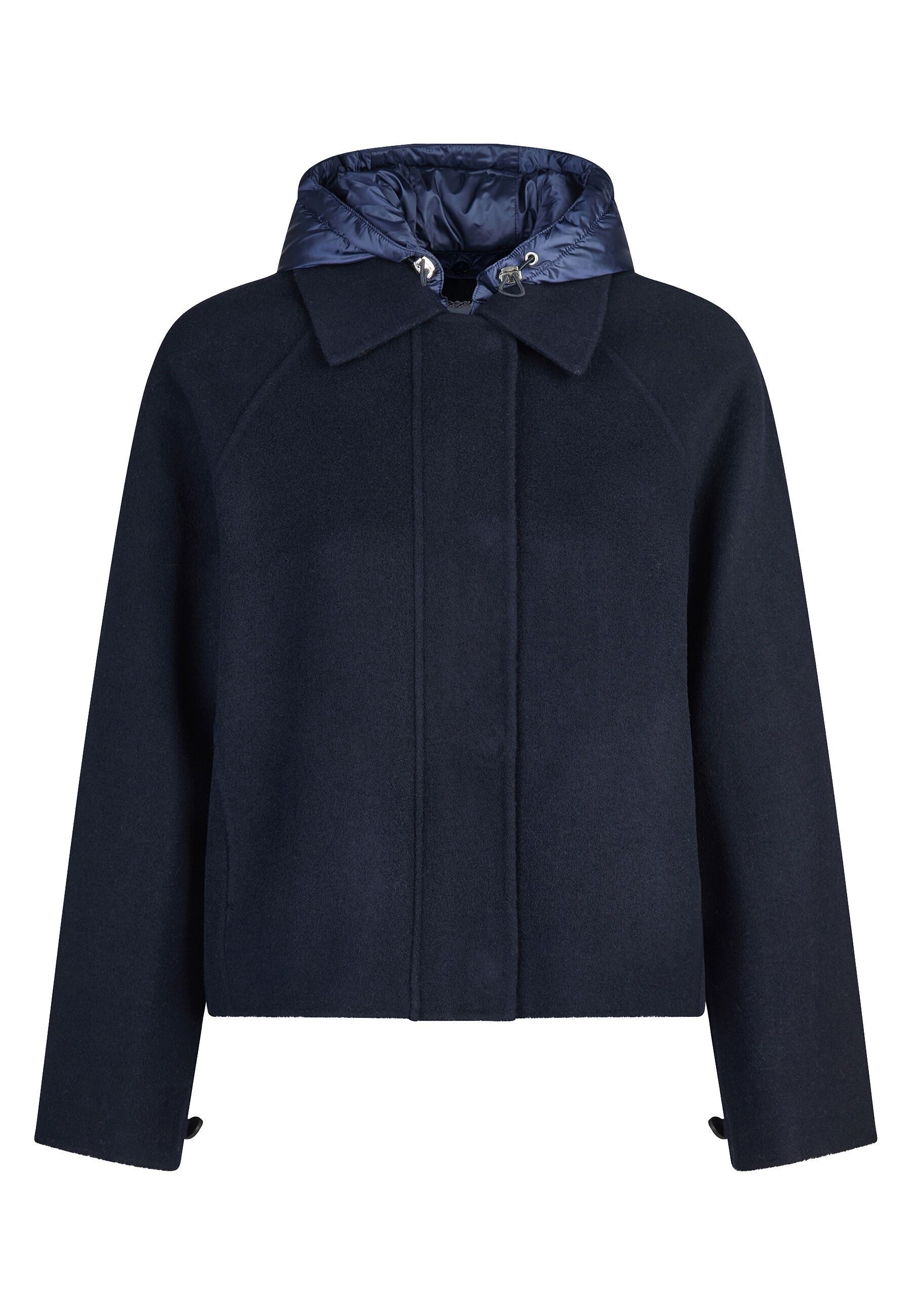 Blonde No.8 Wolljacke BEREN mit abnehmbarer Kapuze