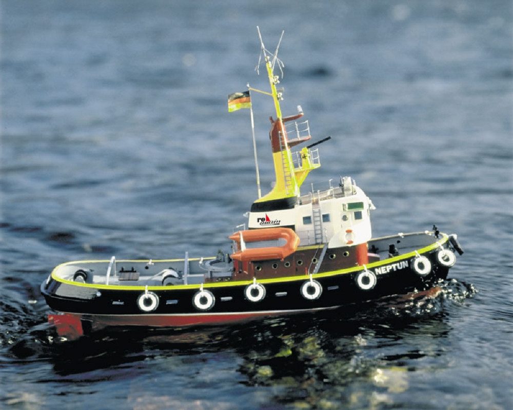 RC-Boot Romarin RC Schiff Neptun Schlepper Baukasten