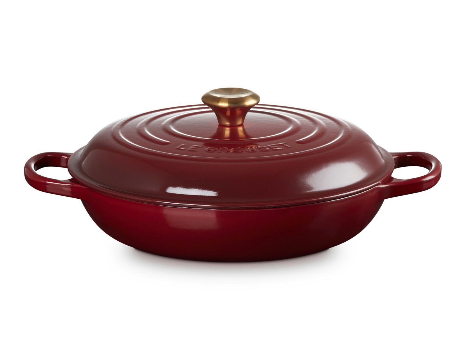 LE CREUSET Kochtopf Gourmet-Profitopf Signature rund rhone 30cm