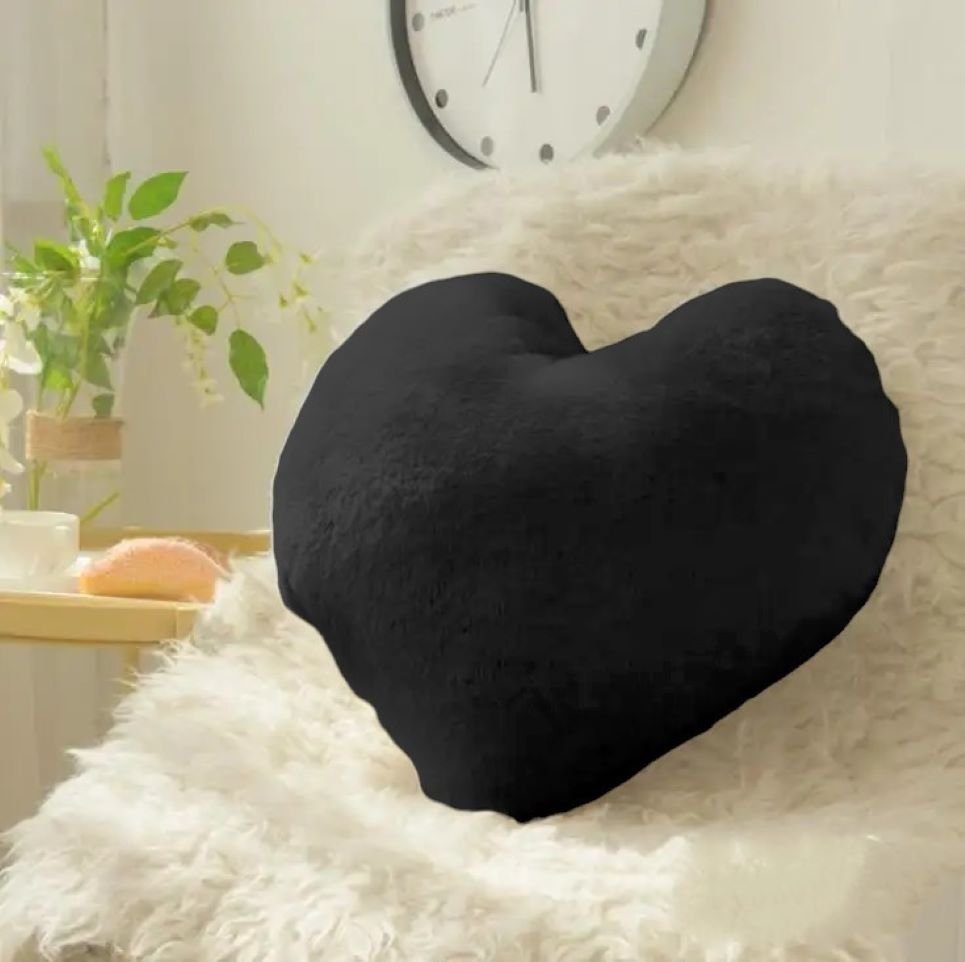 VewoTex Декоративные подушки Herzkissen » Kuschelkissen 45 x 45 cm » weiches Herz Подушки, » Декоративные подушки » Zierkissen aus Kunstfell
