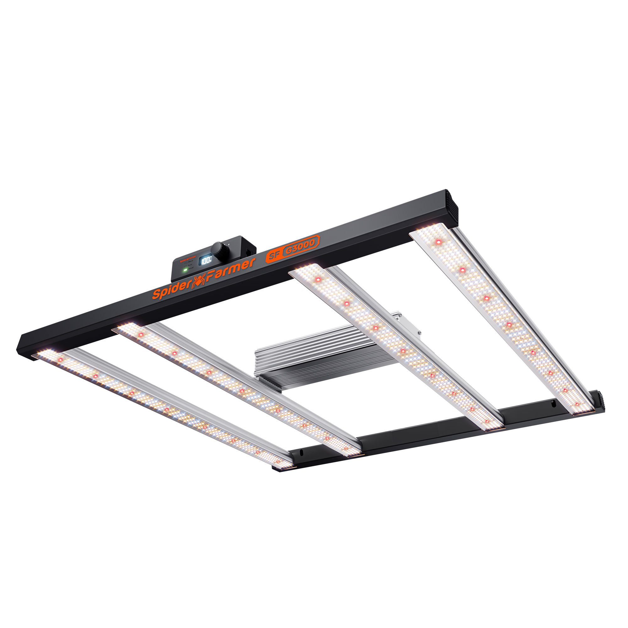 Spider Farmer Pflanzenlampe Spider Farmer G-Series LED Growlampe, 300W, LED fest integriert, G3000 LED Lampe mit Vollspektrum 300W