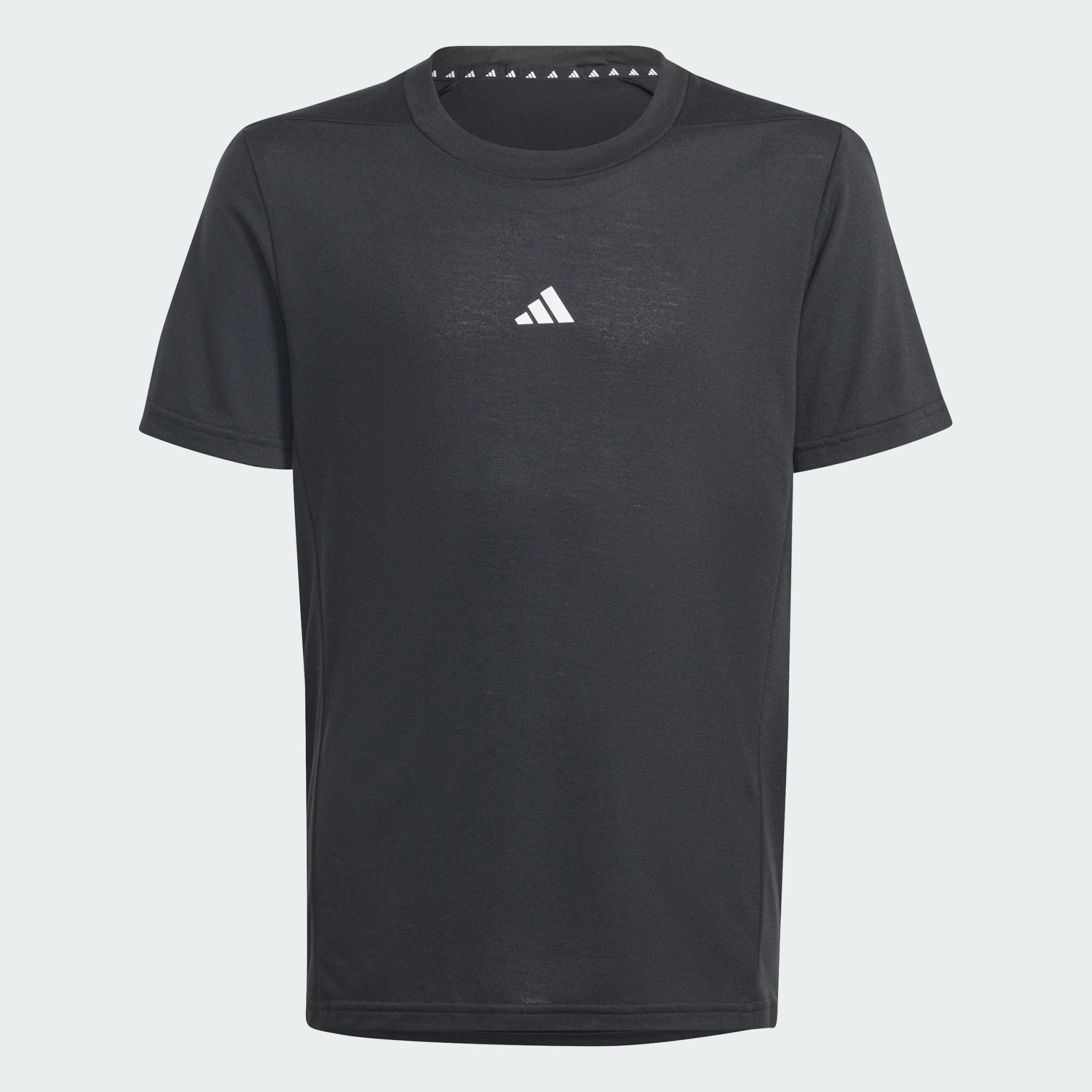adidas AEROREADY T-Shirt Silver / TRAINING Performance T-SHIRT KIDS Black Reflective