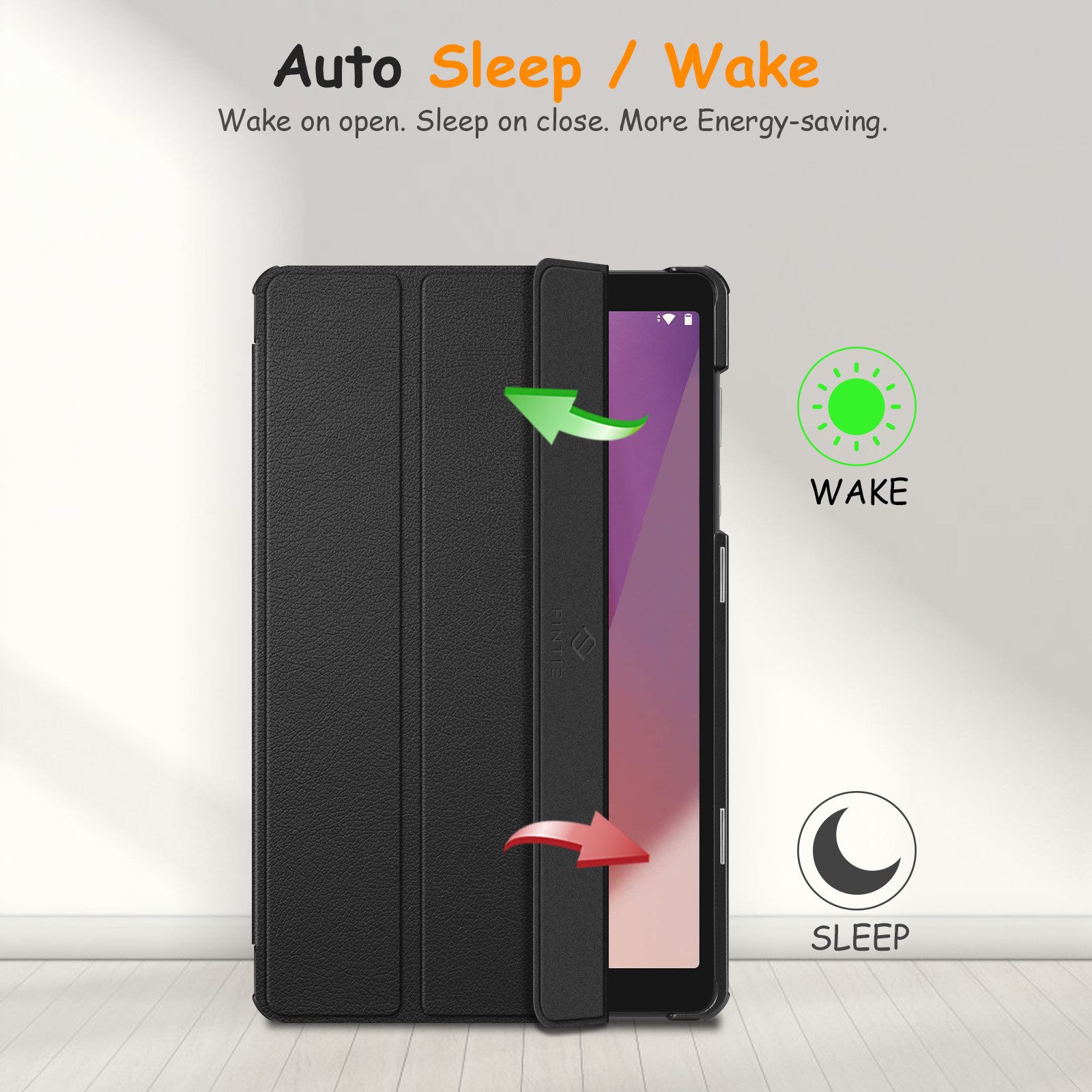 Fintie Tablet-Hülle für Lenovo Tab M8 (4th Gen) 8" TB-300FU 2023, Ultra Schlank Cover, mit Auto Schlaf/Wach, Nicht für Lenovo Tab M8 (3./2./1. Gen) 8"