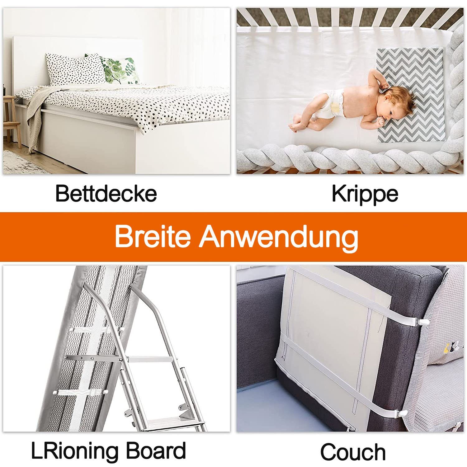 zggzerg Eckenspanner Lakenspanner für Faltenfreie Bettlaken,Bettlakenspanne günstig online kaufen