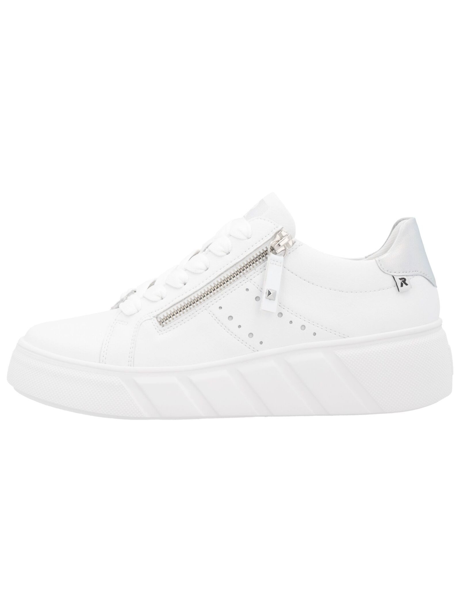 Rieker Sneaker Glattleder Plateausneaker günstig online kaufen