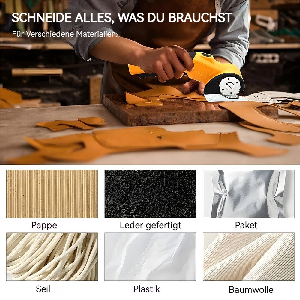 PODOFO Akku-Universalschere Elektrische Schere Set Akkuschere Kartonschneid günstig online kaufen