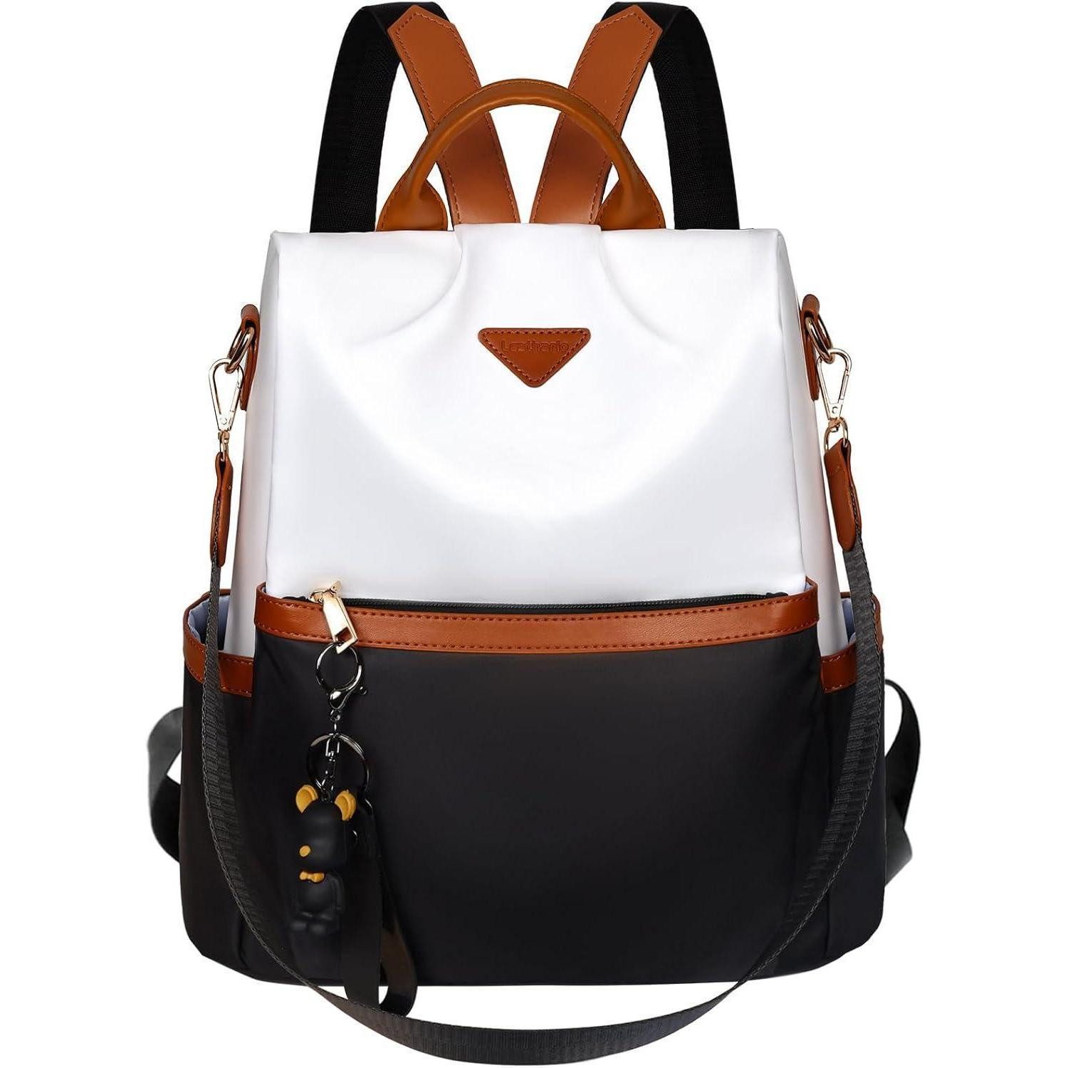 LuxusKollektion Cityrucksack Rucksack Diebstahlsicher Wasserdicht Damen Wei günstig online kaufen