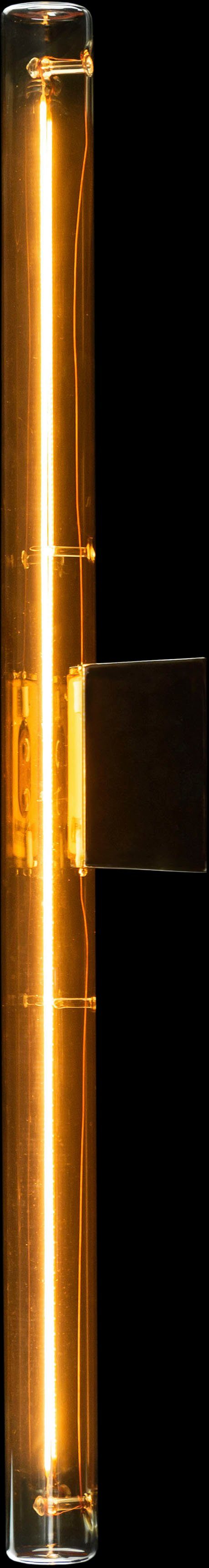 1 SEGULA gold, S14d S14d dimmbar 90, 500mm gold, S14d, St., 500mm LED CRI Linienlampe LED-Leuchtmittel 2200K, Linienlampe LED Extra-Warmweiß, 4,5W,