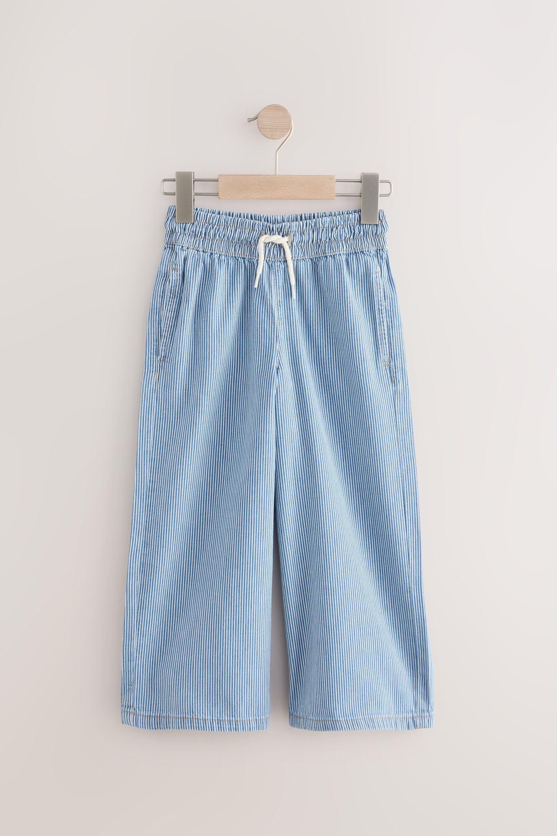 Next Weite Jeans Jeans mit weitem Bein und elastischem Bund (1-tlg)