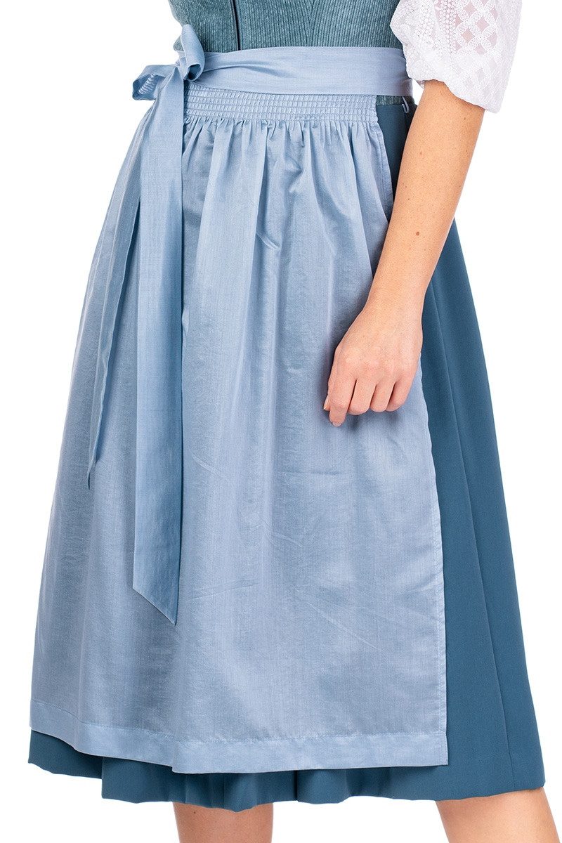 Spieth & Wensky Dirndl Cord Dirndl 2tlg. - DASING - mittelblau