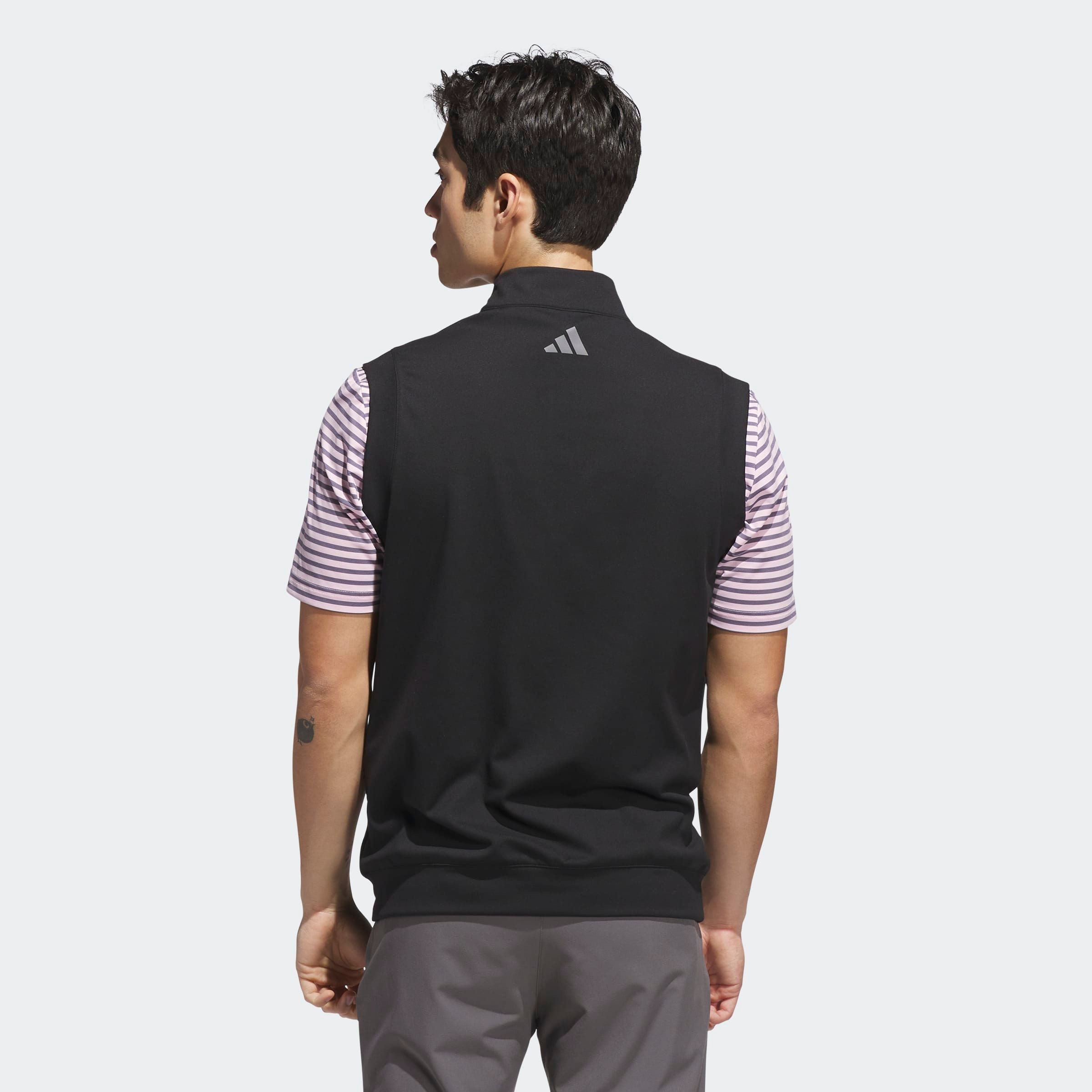 adidas Performance Funktionsweste ULT CLS QZ VST für Golf, mit Reißverschluss, aus Polyester und Elasthan