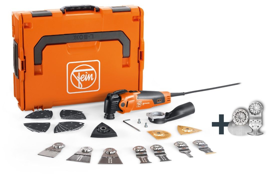 Fein Elektro-Multifunktionswerkzeug Fein MultiMaster 500PLUS Edition M zum Schleifen zum Fliesen trennen