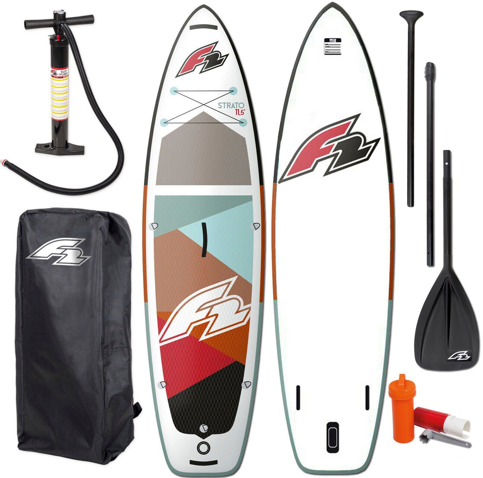 F2 Inflatable 10,5 5 SUP-Board Strato red, (Packung, tlg) women