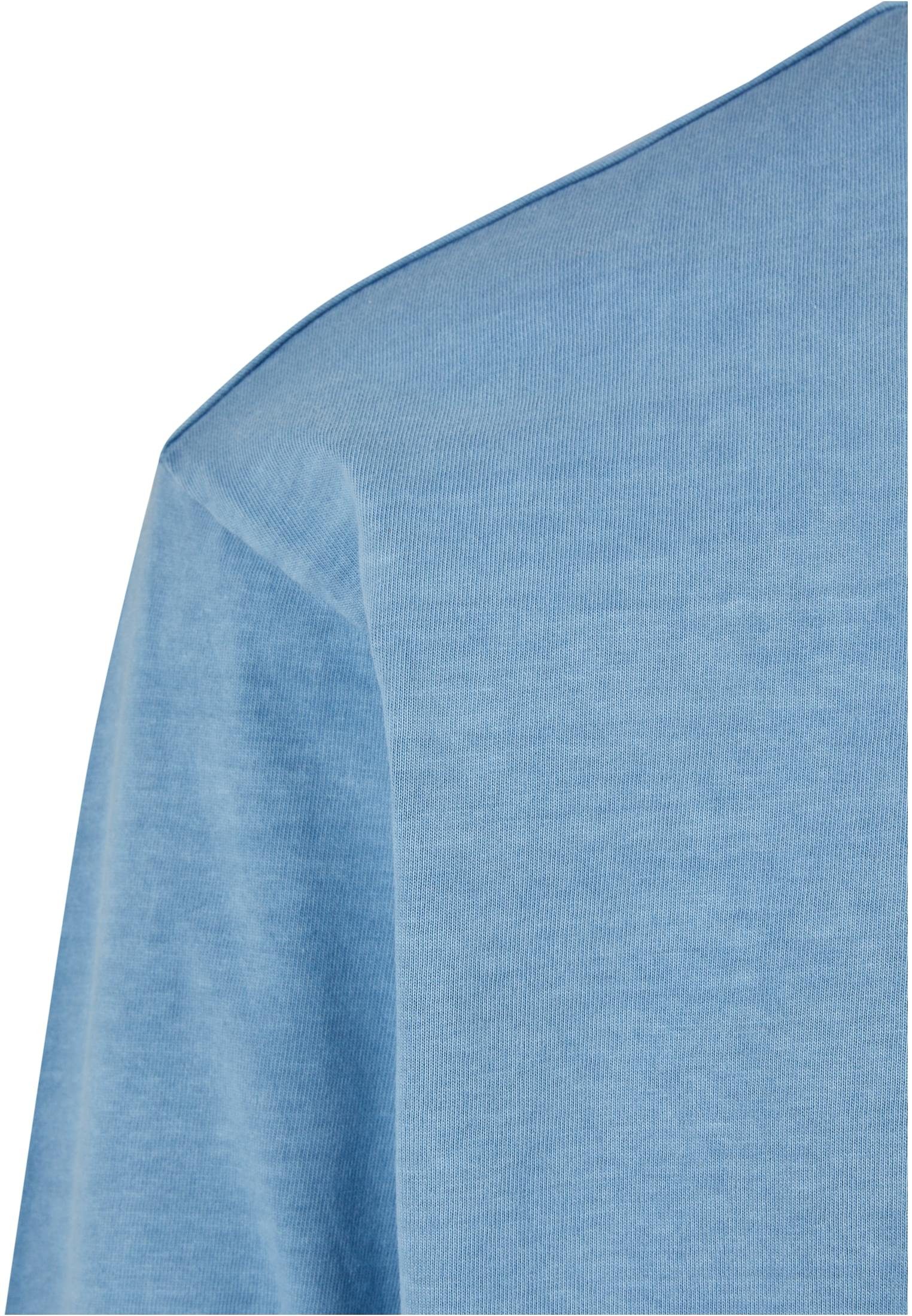 Herren CLASSICS T-Shirt horizonblue Dye Garment Oversized Longsleeve (1-tlg) URBAN Heavy