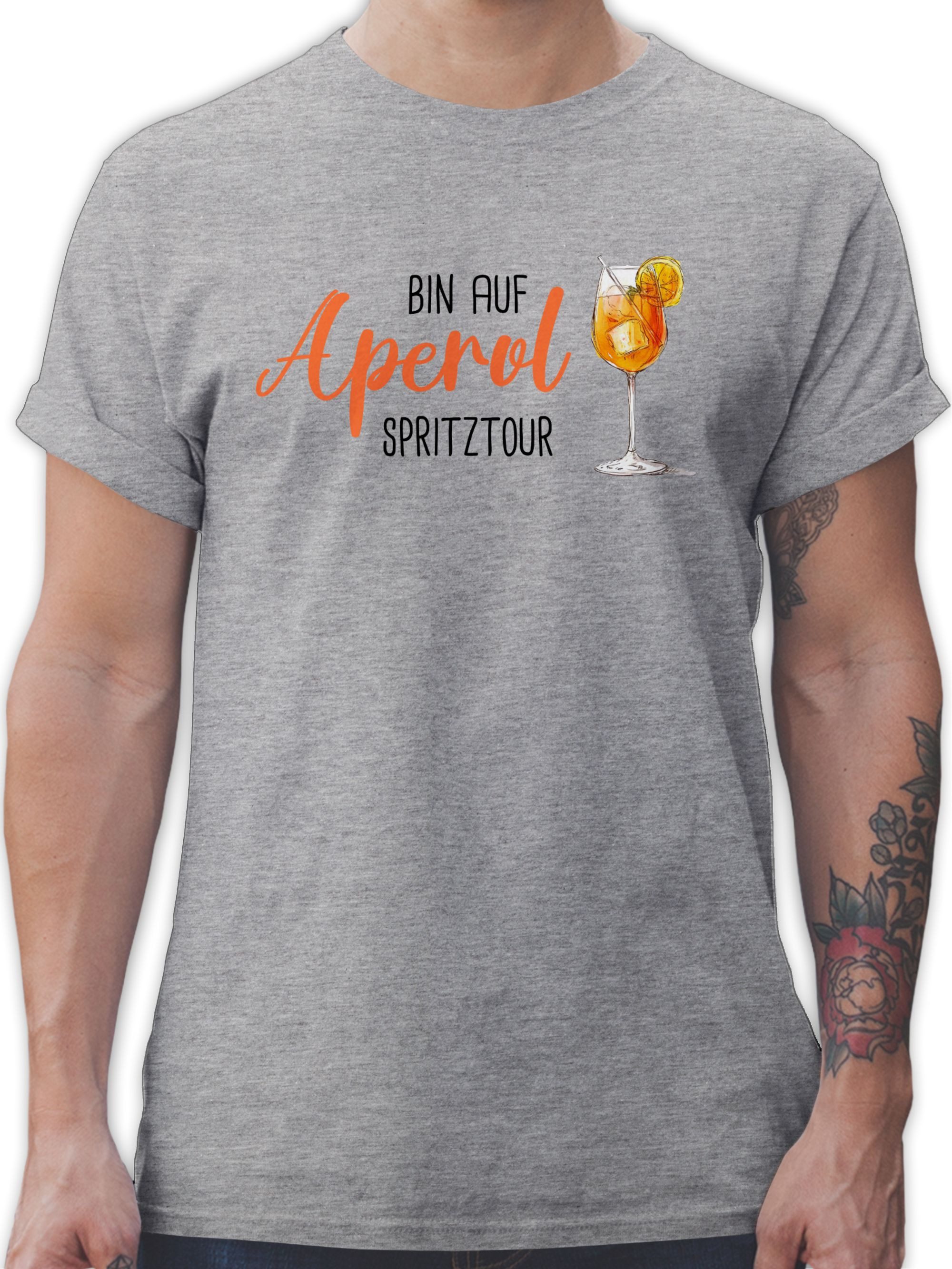 T-Shirt Bin auf Aperol Spritztour I JGA I Mädelsabend I Spritz Tour
