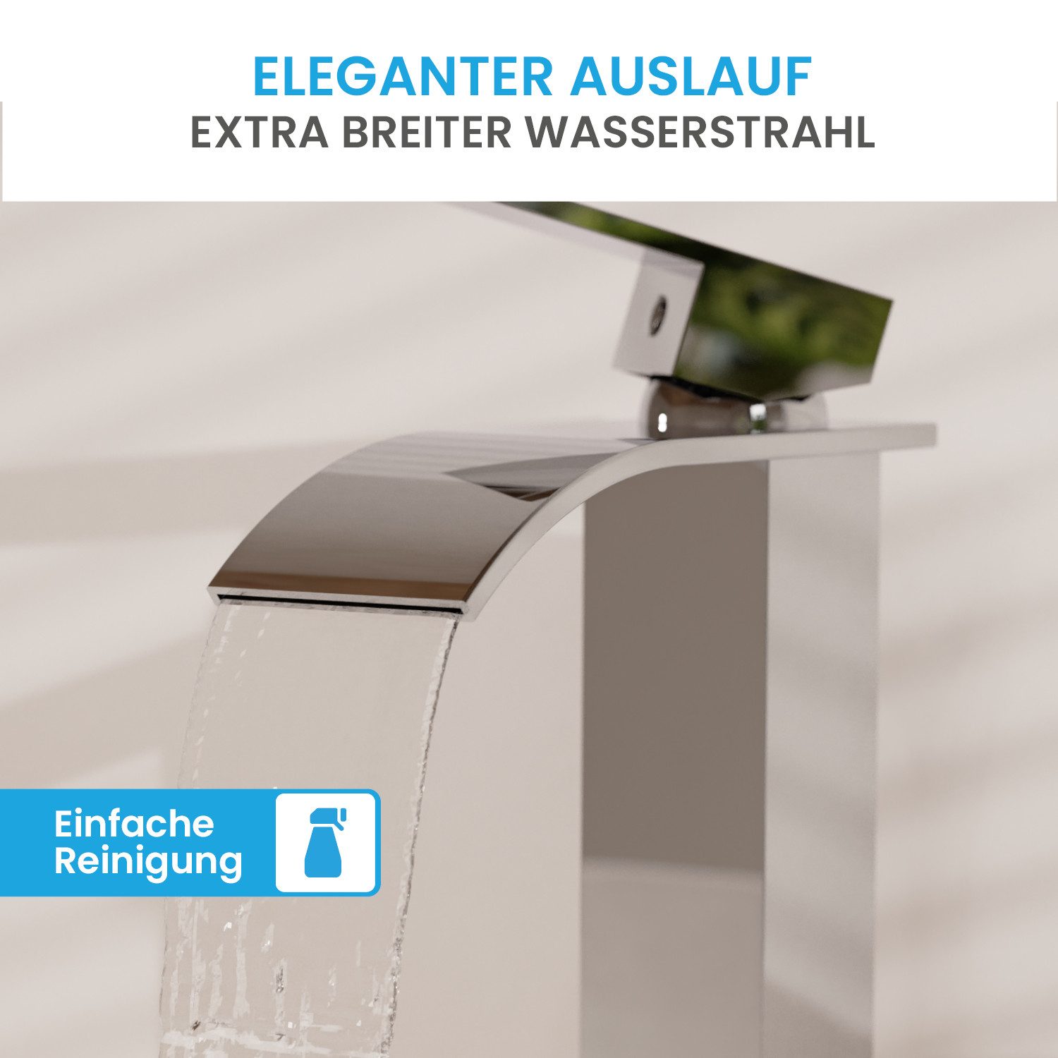 Bächlein Badarmatur Tamina - Wasserfall hoch