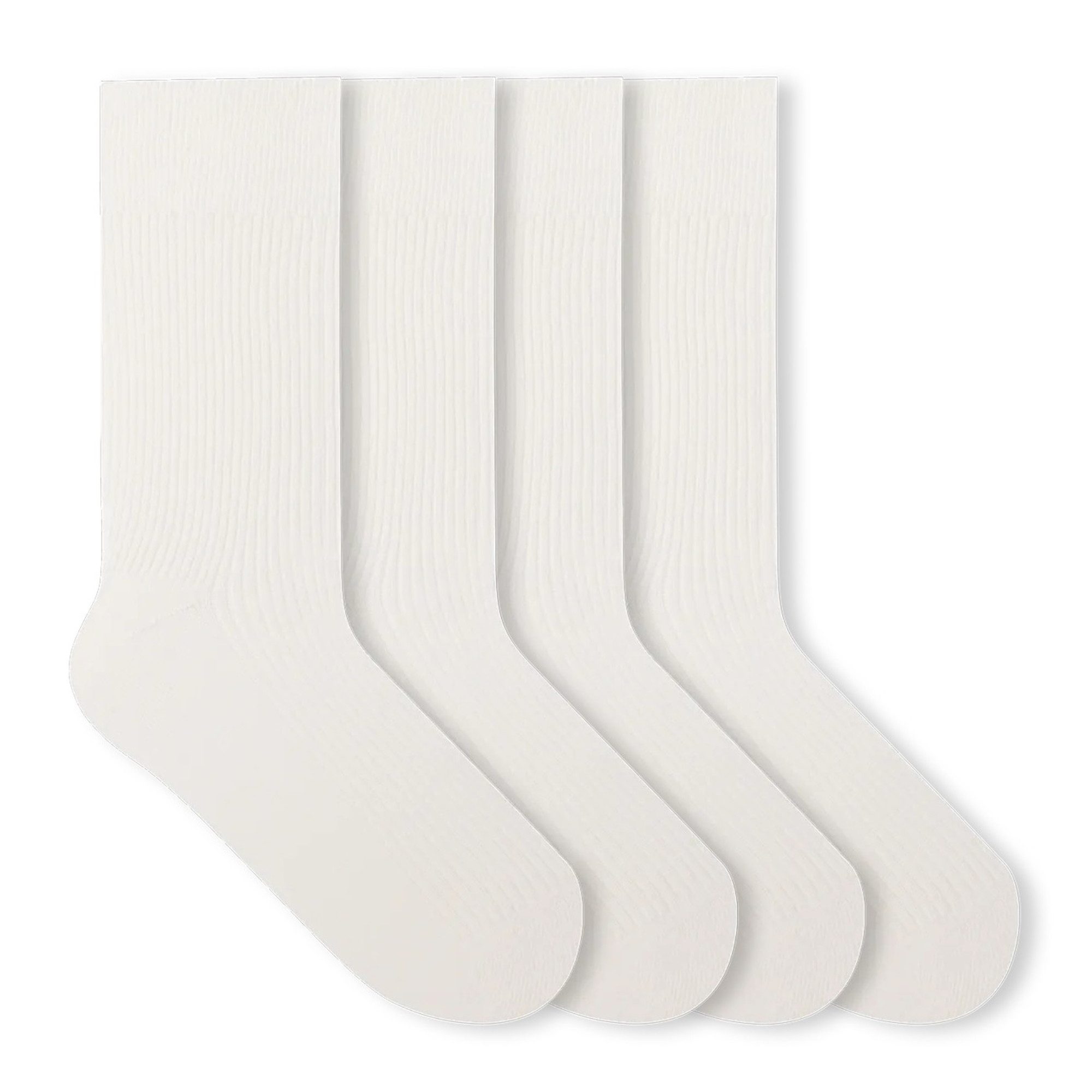 Socken Fine Ribbed Bio-Baumwolle 35-46 Unisex 2 Paar