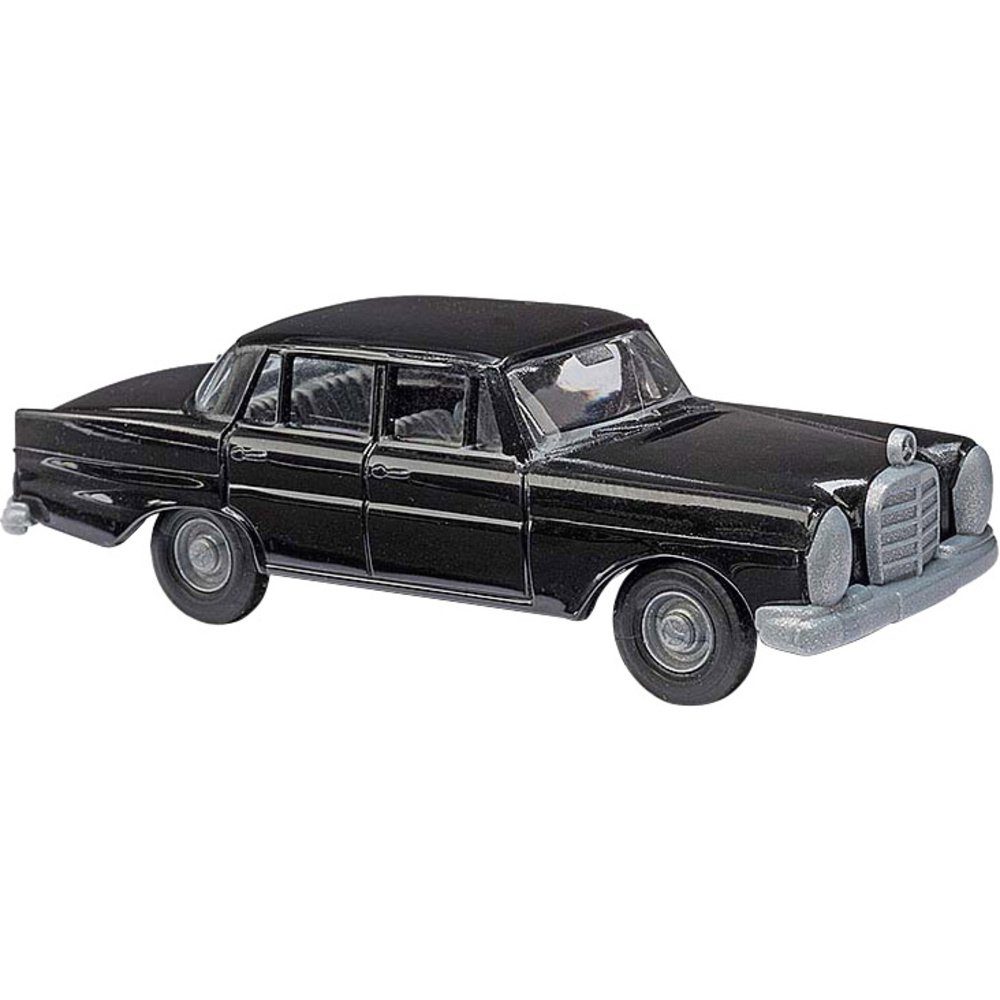 Busch Modelleisenbahn-Straße Busch 89100 H0 PKW Modell Mercedes Benz 220 Schwarz
