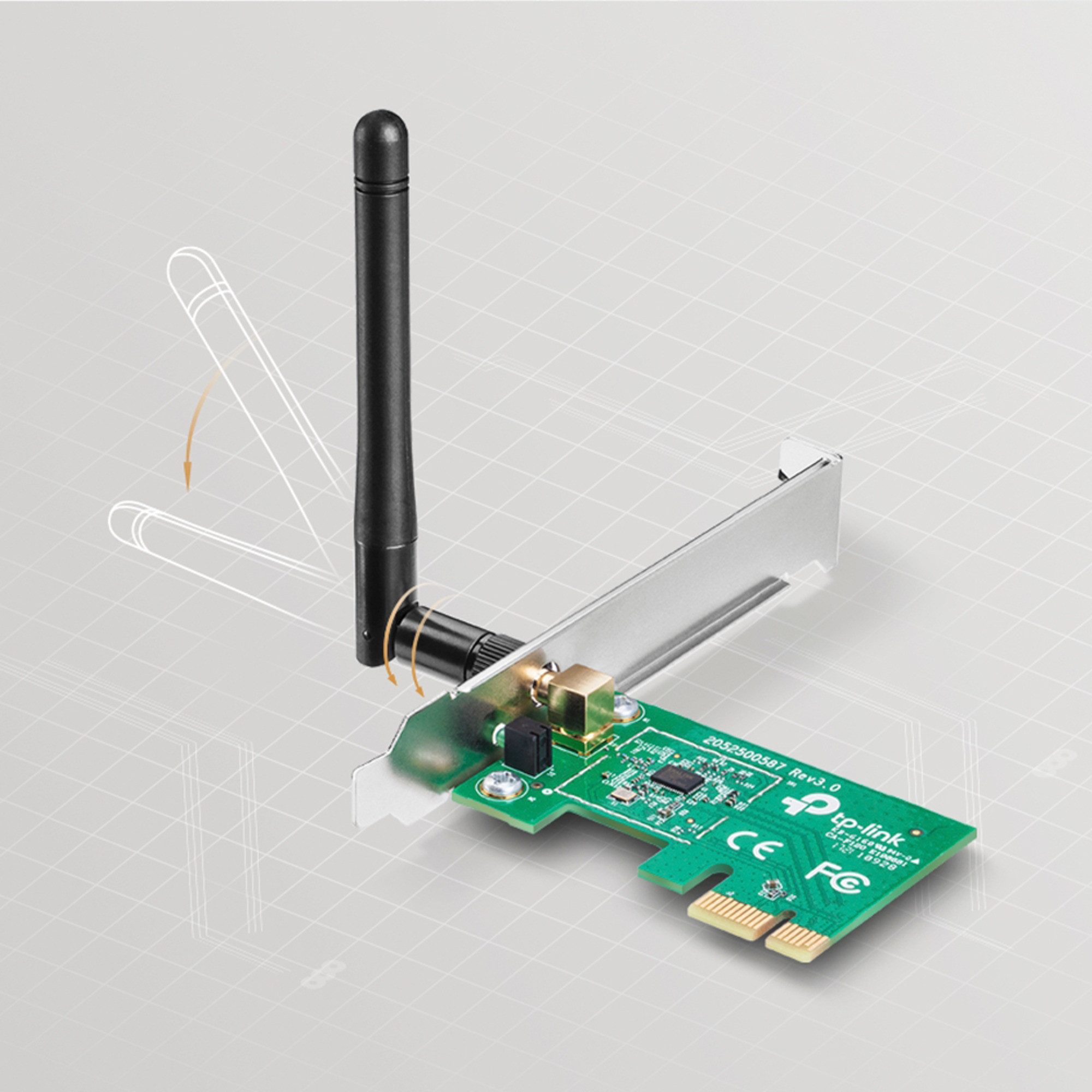 tp-link TP-Link TL-WN781ND, WLAN-Adapter Netzwerk-Adapter