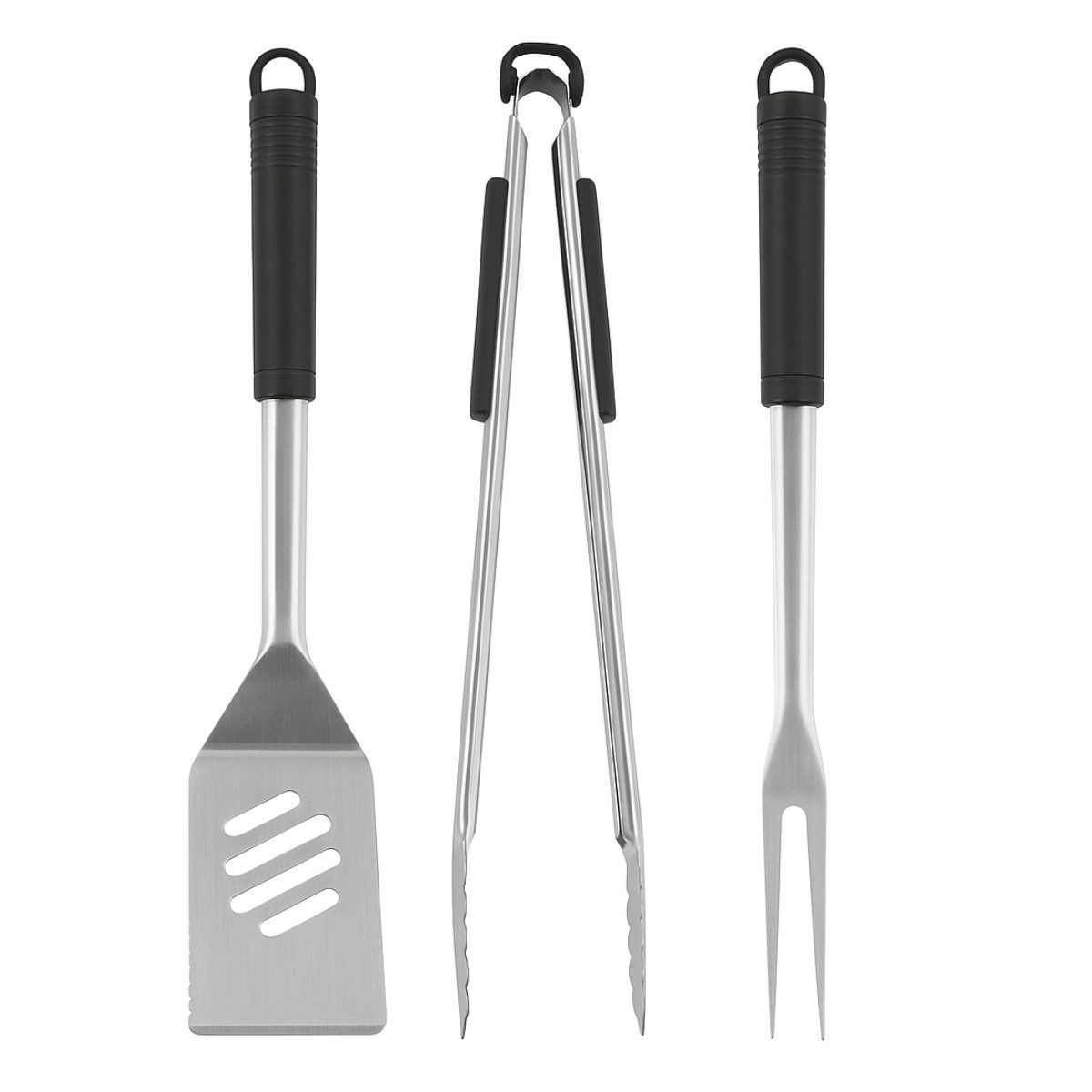 Alpina Grillbesteck-Set alpina Grillbesteckset 6tlg. - Mit Wender, Grillzange