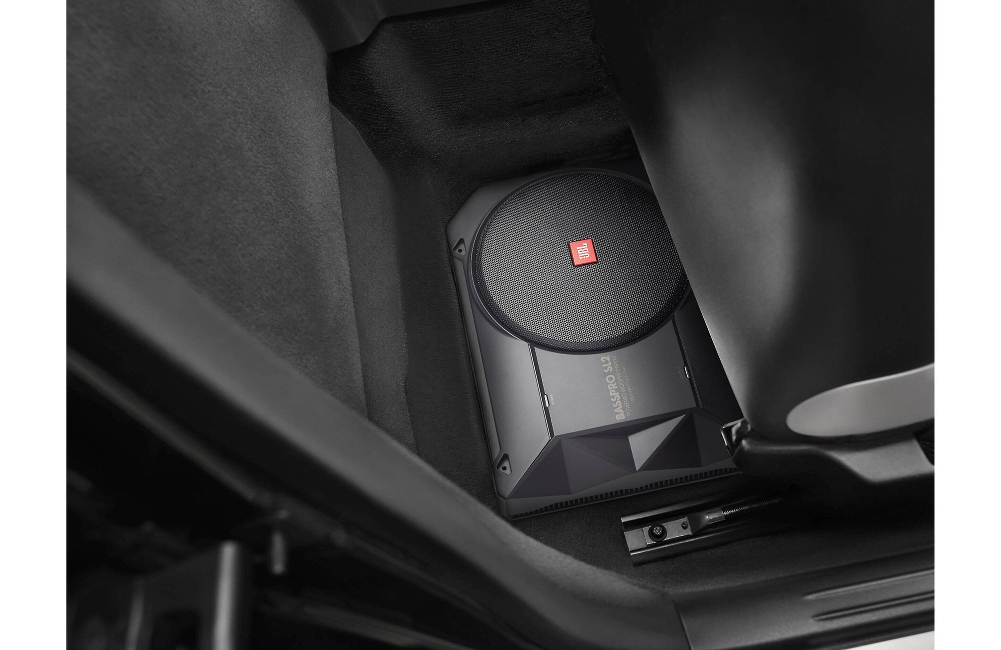 JBL Bass Pro SL2 Aktiv-Subwoofer / Untersitz Bass Auto-Subwoofer (125 W, max.: W cm)