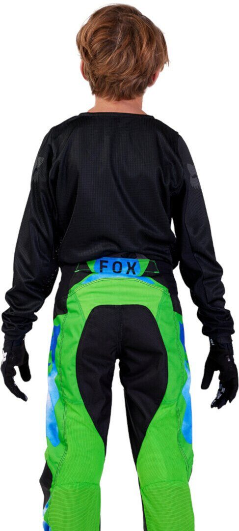 Fox Racing Motocross-Shirt 180 Blackout 2023 Jugend Motocross Jersey Atmungsaktiv