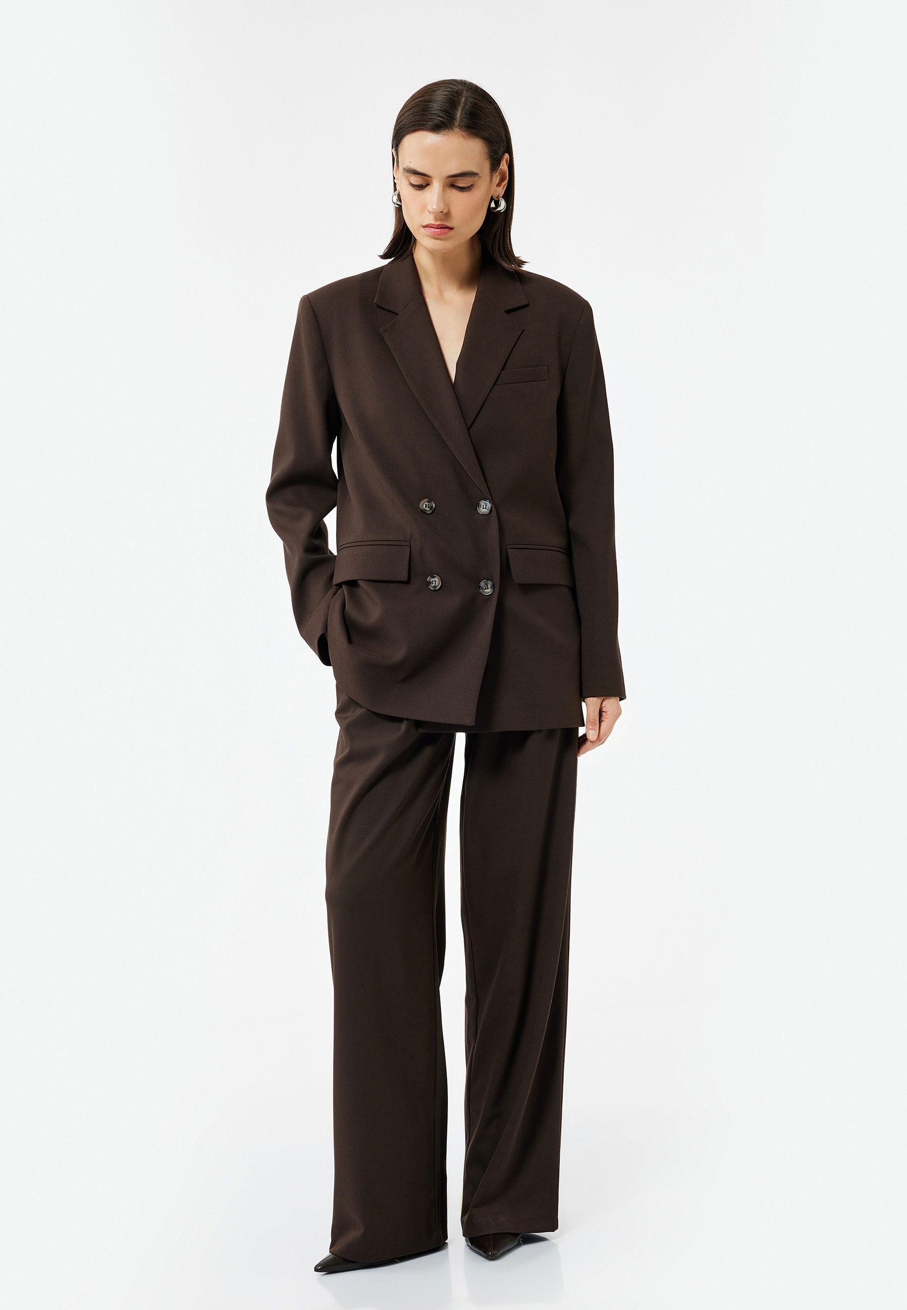 Koton Jackenblazer Oversize Umschlag Jackenblazer