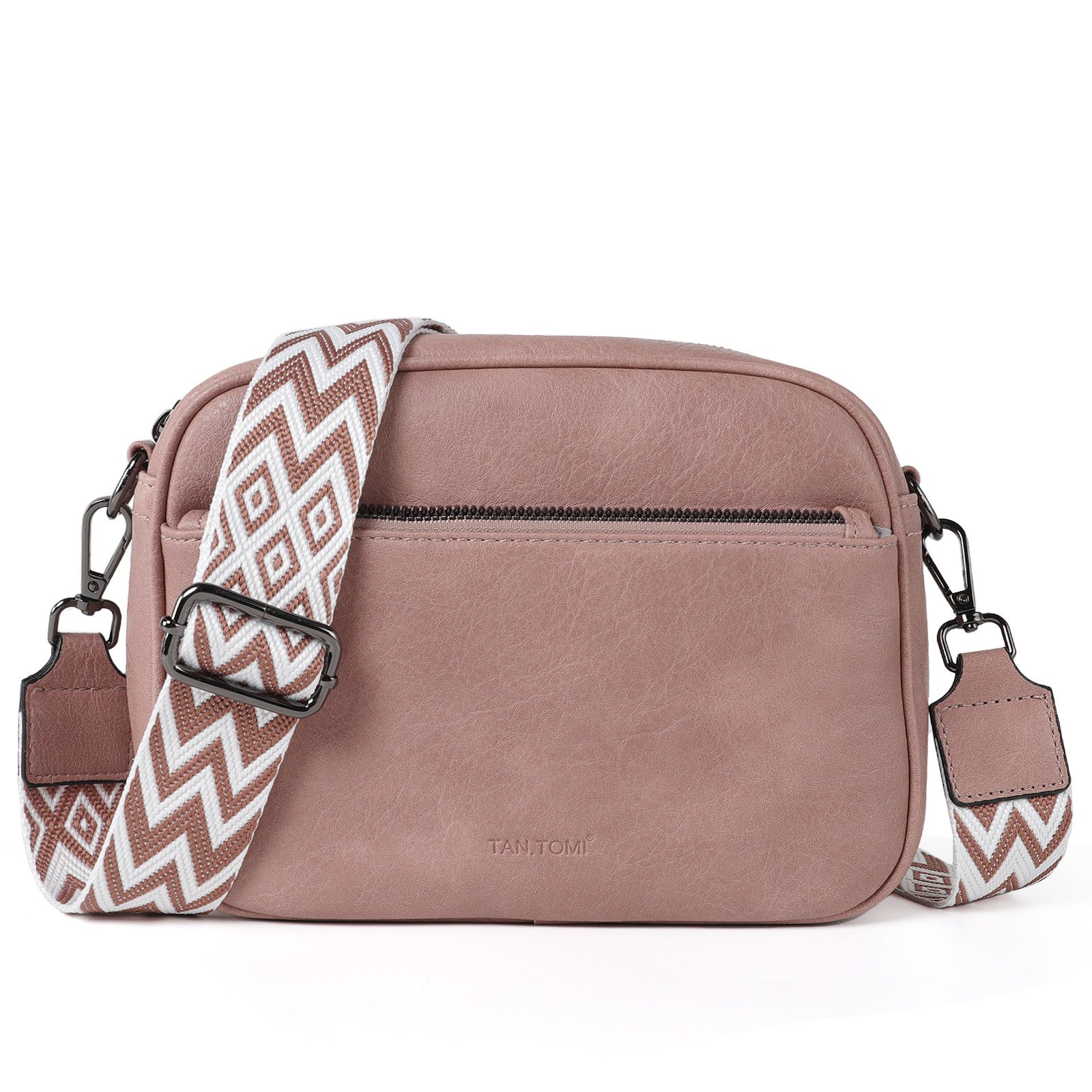 TAN.TOMI Umhängetasche Damen Handy Schultertasche, Kunstleder Crossbody Umh günstig online kaufen