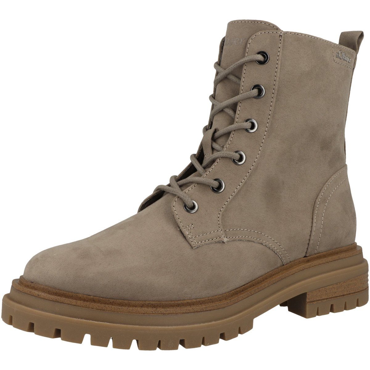 s.Oliver 5-25204-41 grau Damen Schnürboots