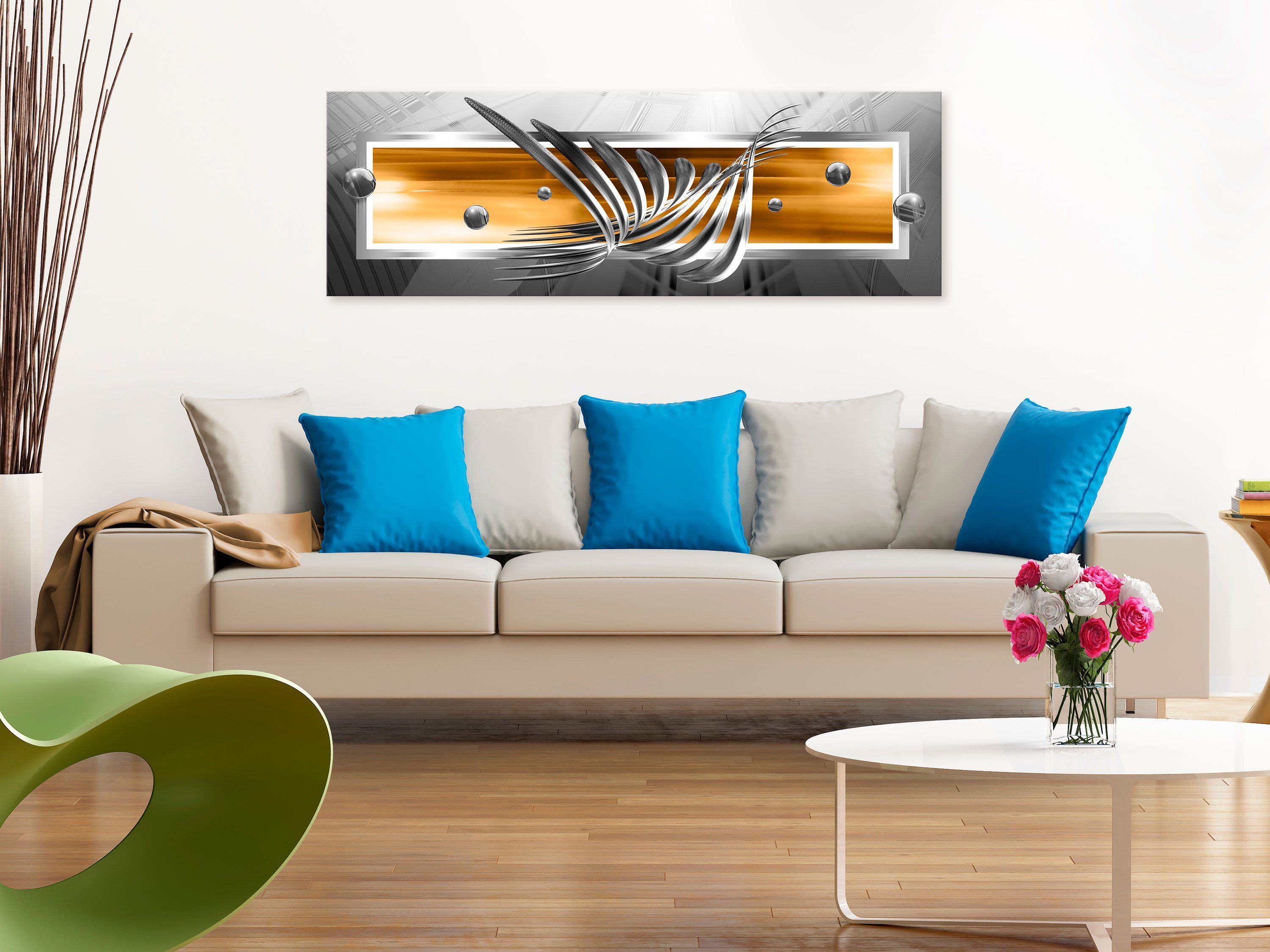 Artgeist Wandbild Silver Wings (1 Part) günstig online kaufen