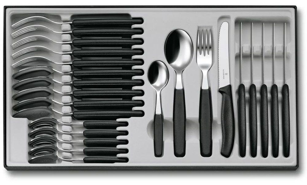 Victorinox Besteck-Set Swiss Classic Tafelbesteck, 24-teilig, Swiss Classic Tafelbesteck, 24-teilig