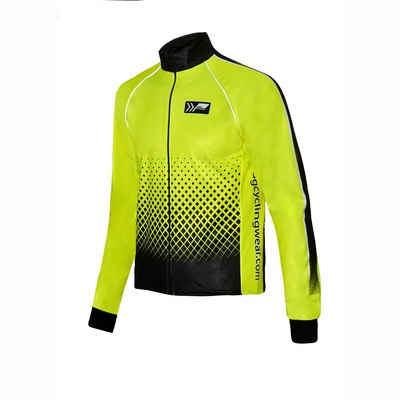 prolog cycling wear Funktionsjacke Herren Winter Fahrradjacke Thermo "NORMAL Safety", normal geschnitten