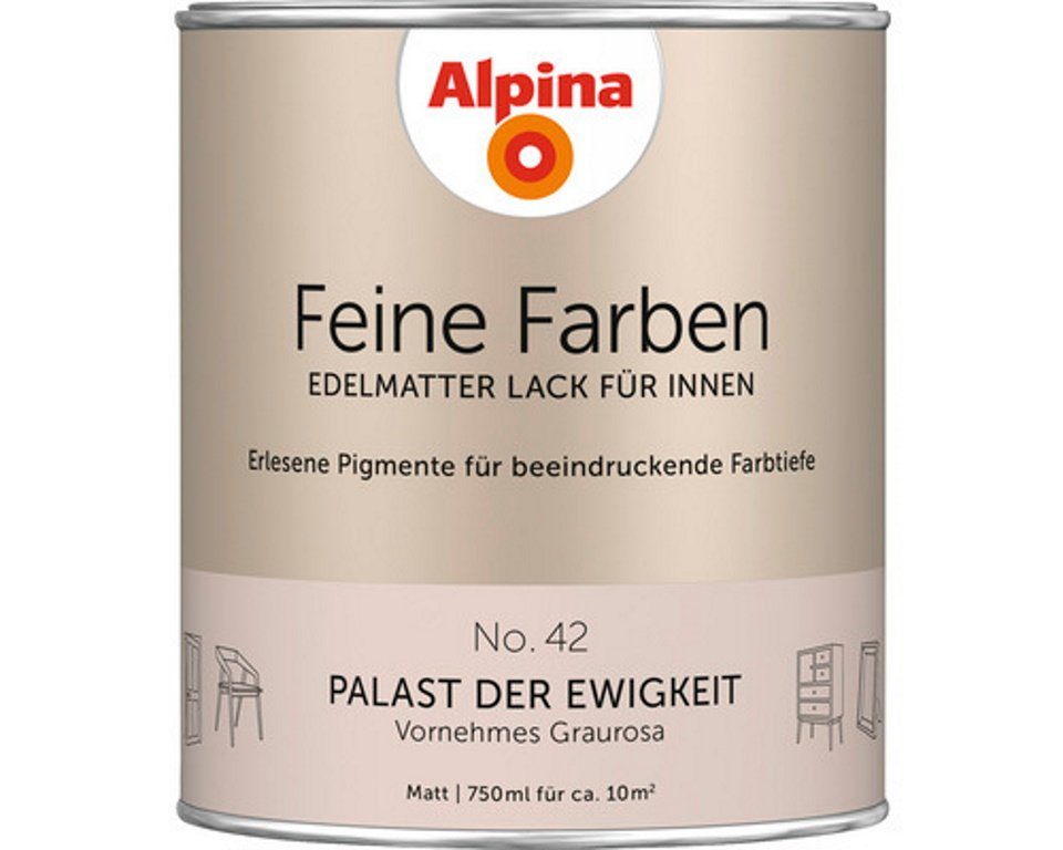 Alpina Lack Feine Farben 750 ml No. 42 Palast der Ewigkeit. € 29,85, (€ 39,80 pro 1 l).