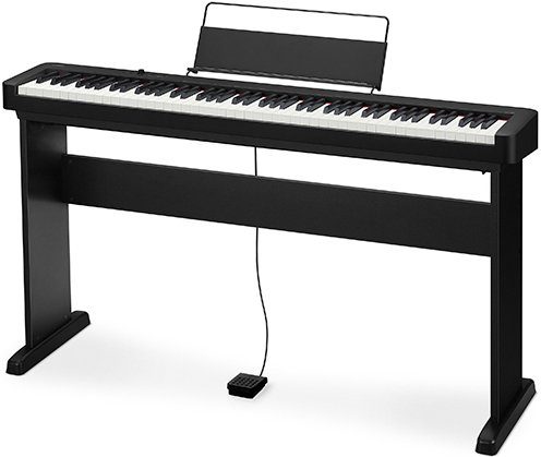 CASIO Digitalpiano CDP-S110BK, (Set), mit Stativ und Pedal