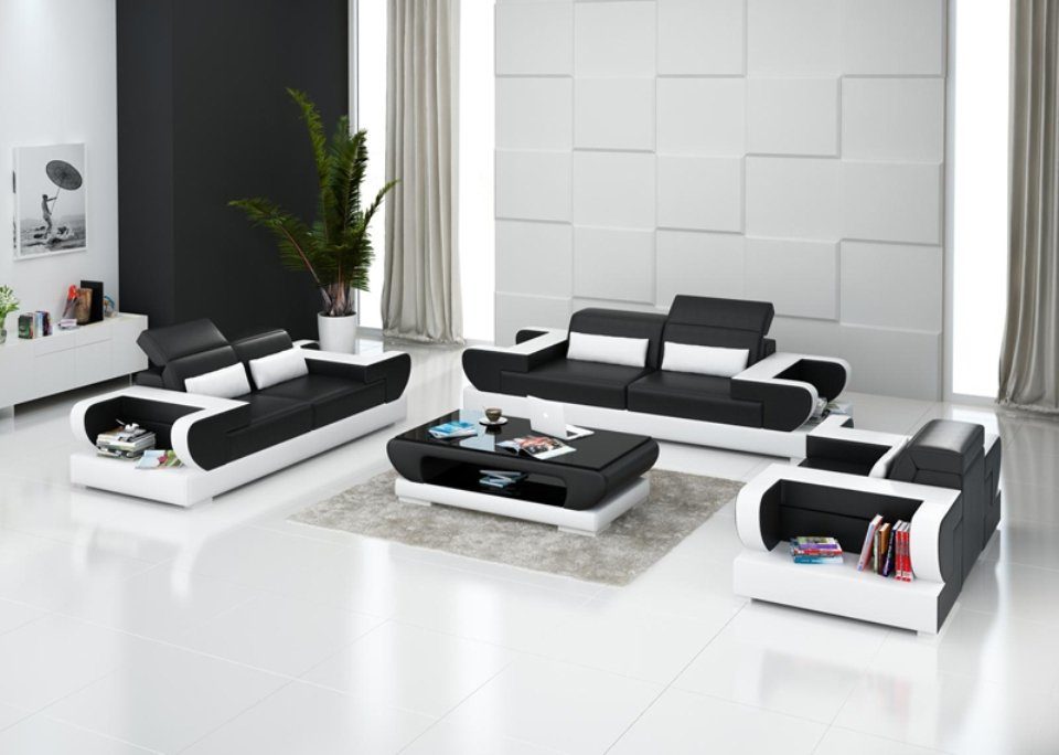JVmoebel Sofa Beige luxus Garnitur Sitzer Made Wohnlandschaft Design Sofas, 3+2+1 Europe in