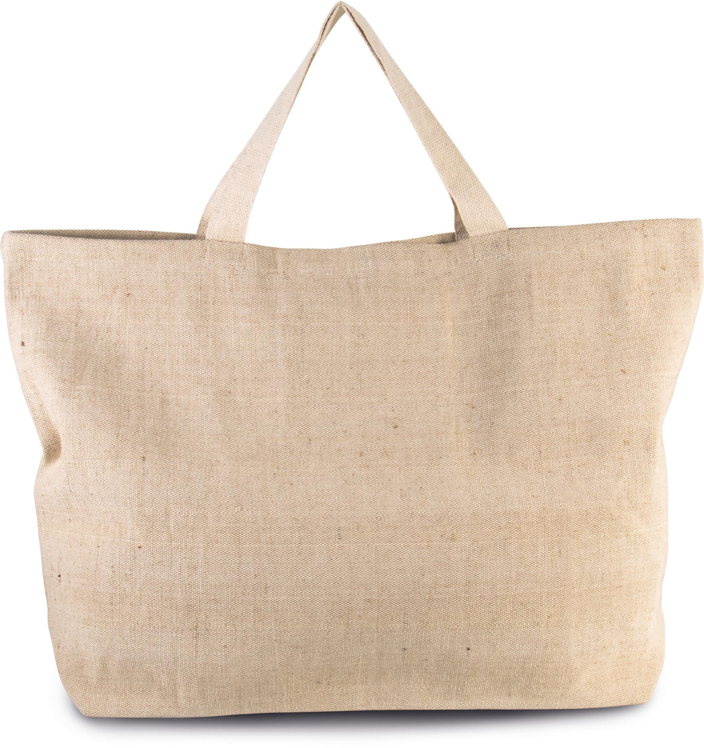 Einkaufsshopper Große Shopping-Beuteltasche mit rustikalem Look