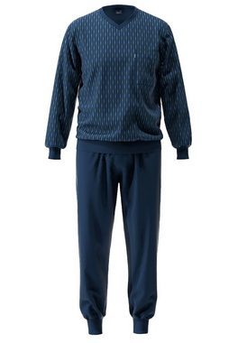 Ammann Pyjama Organic Cotton Cord (Set, 2 tlg) Schlafanzug - Baumwolle - Mit Bündchen an Ärmeln und Beinen