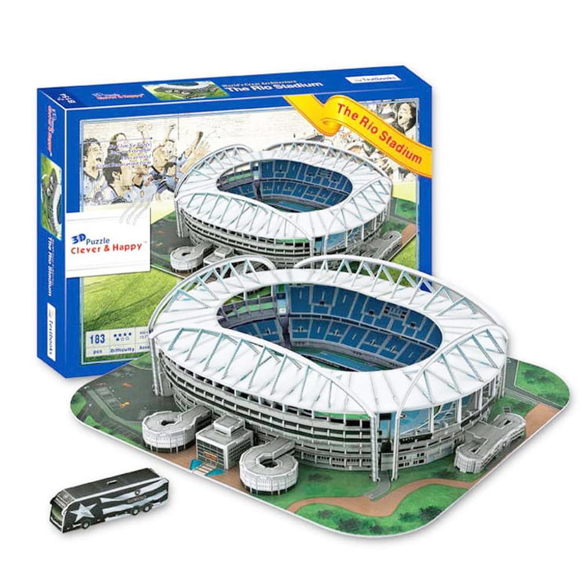 Habarri 3D-Puzzle Stadion Puzzle Fußballstadion Modell günstig online kaufen