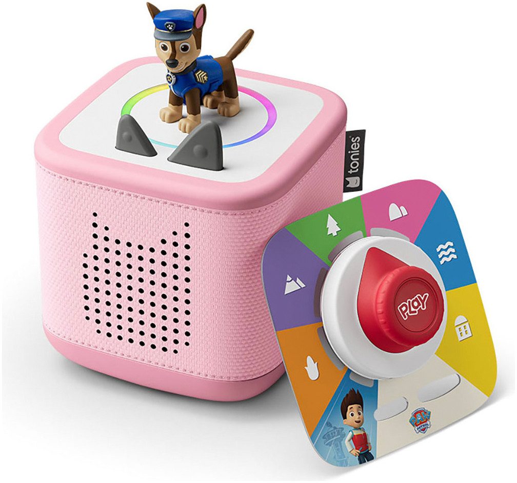 tonies Toniebox 2 Play Set Paw Patrol Chase Колонки Stereo (Bluetooth, NFC, WLAN, Kindersicher ab 1)