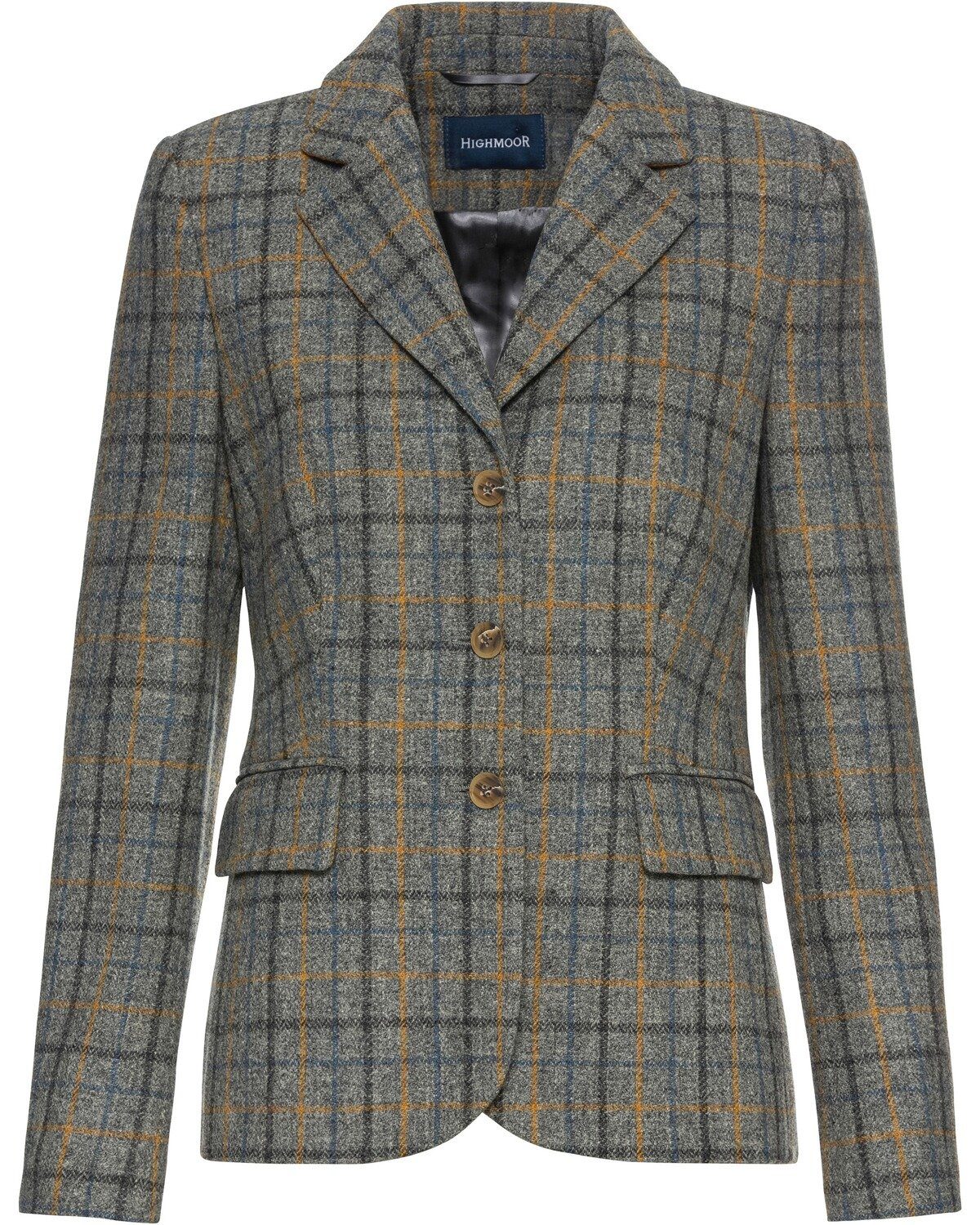 Highmoor Jackenblazer Tweedblazer kariert