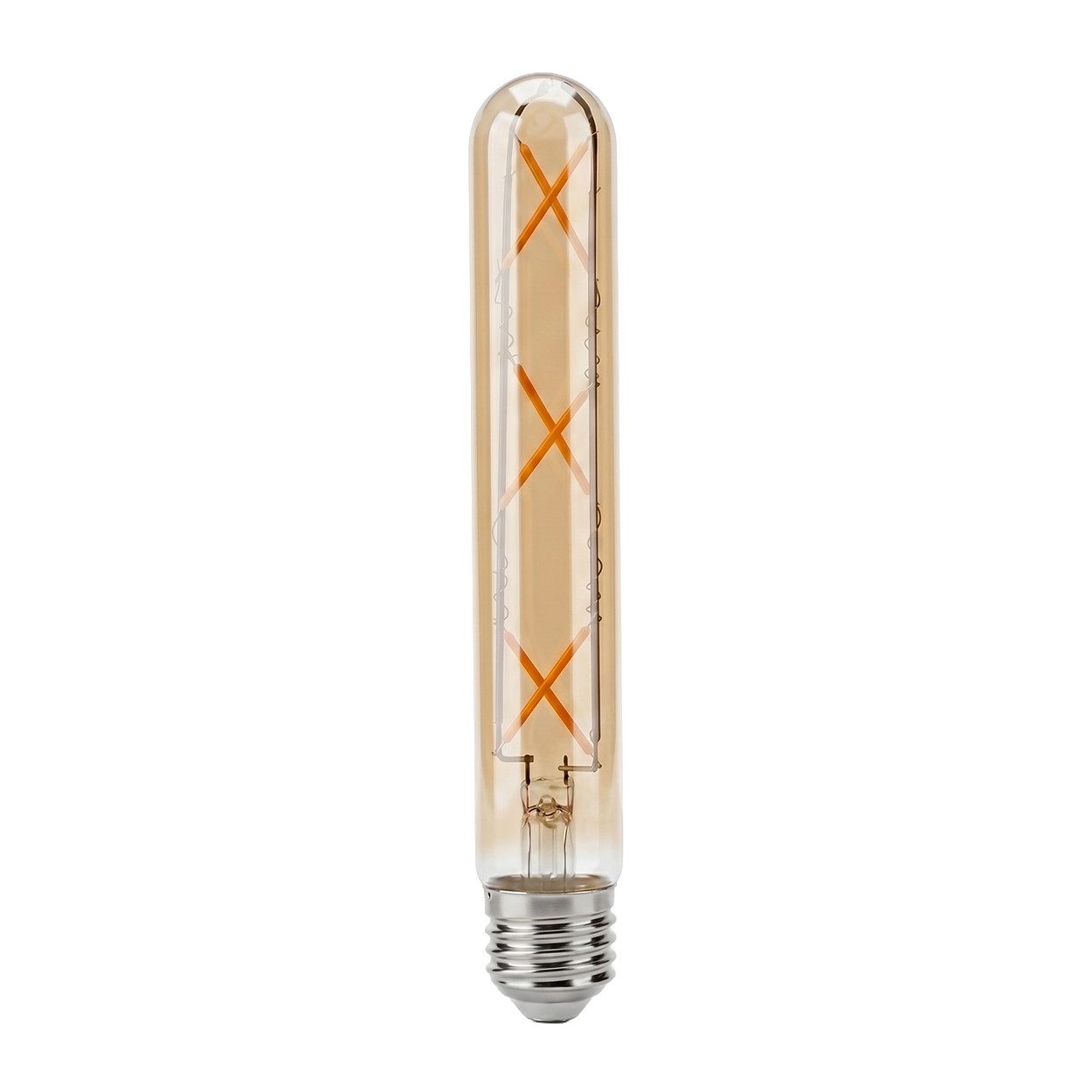 hofstein LED-Leuchtmittel 2er Set Glühbirne Extra Warmweiß dimmbar 5 Watt, 2200 Kelvin, 450 Lumen, Röhre Vintage, Filament, Amber – Bild 2 von 5