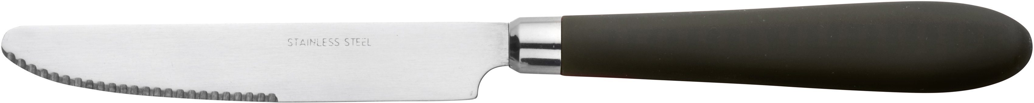 PINTINOX Besteck-Set Daisy 0 (24-tlg), 6 Personen, Edelstahl 18/0, Kunststoff, mit farbigem Kunststoffgriff