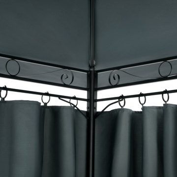 Casaria Pavillon Topas, 3x4m, UV-Schutz 50+, robust, Metall, Seitenwände