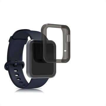 kwmobile Smartwatch-Hülle 2x Schutzhülle für Xiaomi Mi Watch Lite / Redmi Watch, Fitness Tracker Gehäuse Hülle klar