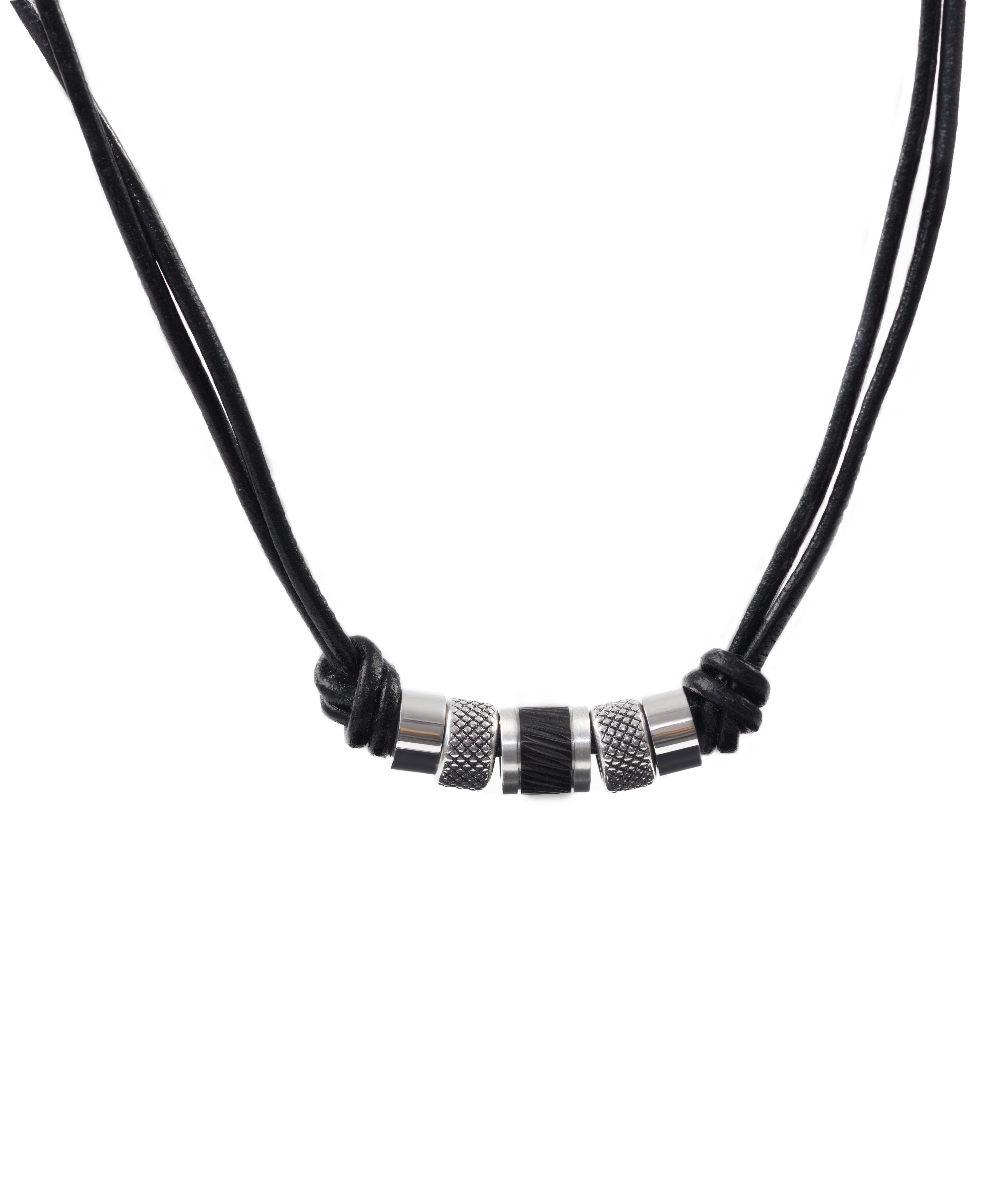 David Galvani Kette mit Anhänger Herren Männer Lederkette 4 günstig online kaufen