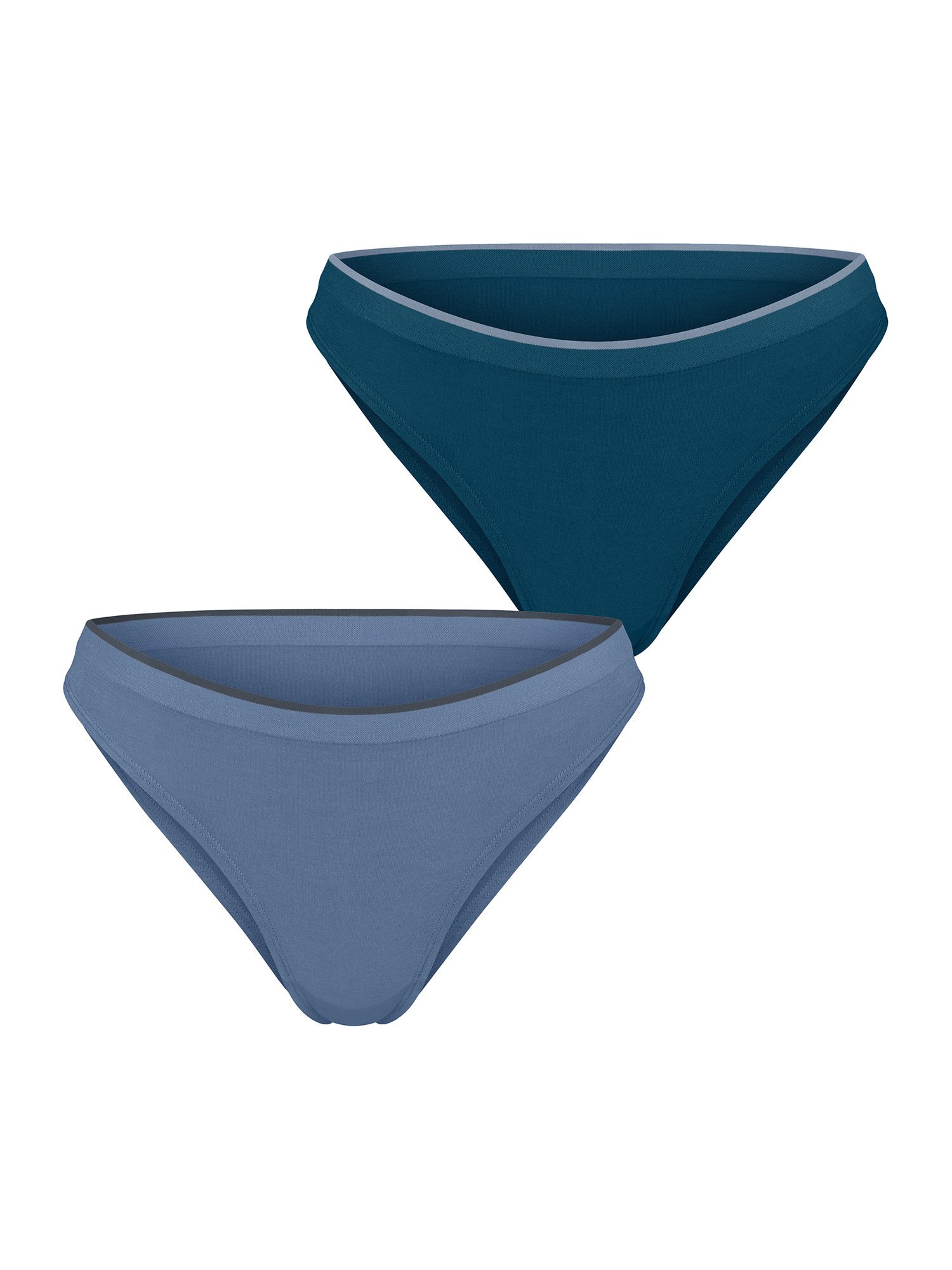 sloggi Tanga Blue GO Sense (2-St) Tanga Slip, String, Mini Tanga
