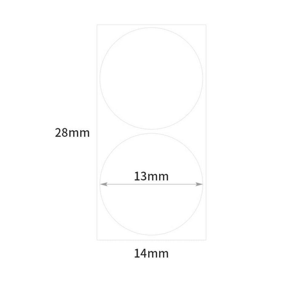 Thumbnail - NIIMBOT Etiketten Label (14x28mm)220 Stück für D11 & D110