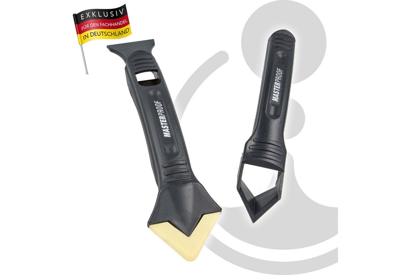 Thumbnail - MASTERPROOF PROFESIONAL Fugenkratzer Fugen Entferner und Fugen Glätter-Set 3 in 1, Fugenkratzer