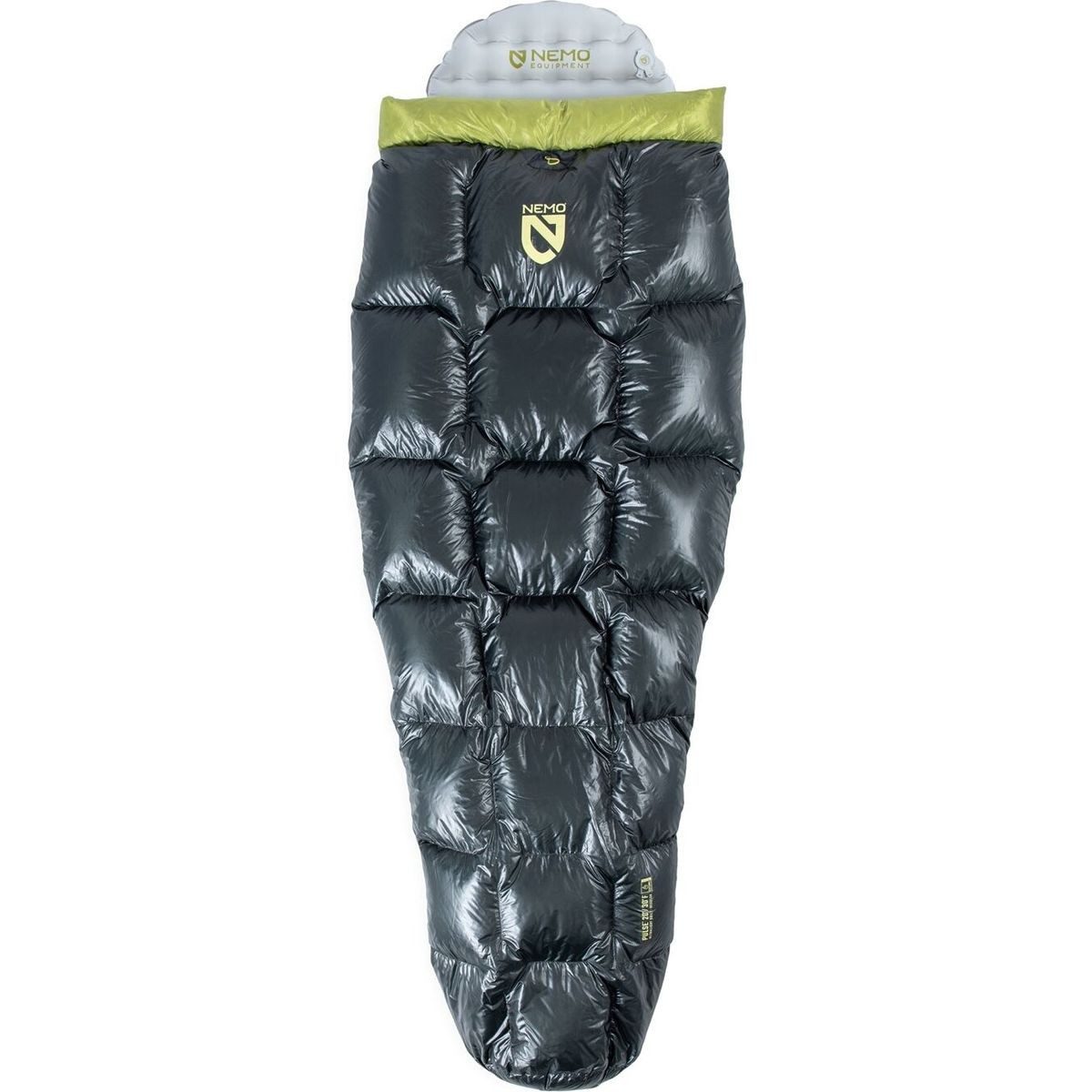 NEMO Daunenschlafsack Pulse UL Quilt 20/30 Endless Promise, Hochwertiger Steppschlafsack mit exzellentem